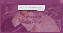Desktop Screenshot of poeticpinup.com